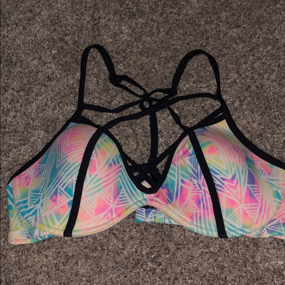 PINK swim top